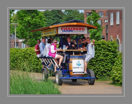 Ein Thekenfahrrad, in Deutschland auch bekannt unter den geschützten Bezeichnungen Bierbike und Partybike, ist ein vierrädriges Gruppenfahrrad, das über Pedale angetrieben wird. Zusätzlich ist es mit einer Theke, einer Bierzapfanlage und häufig einer Musikanlage ausgestattet. Zweck des Fahrzeuges ist es, eine Verbindung aus Fortbewegung und Feiern zu ermöglichen.