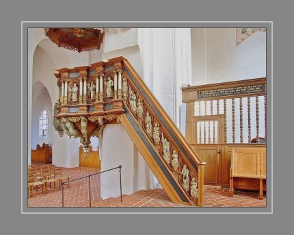 Die Marienkirche in Hadersleben (dänisch: Vor Frue Kirke, dt. Frauenkirche), auch Dom zu Hadersleben (dän. Haderslev Domkirke), gilt als schönste gotische Kirche Dänemarks 